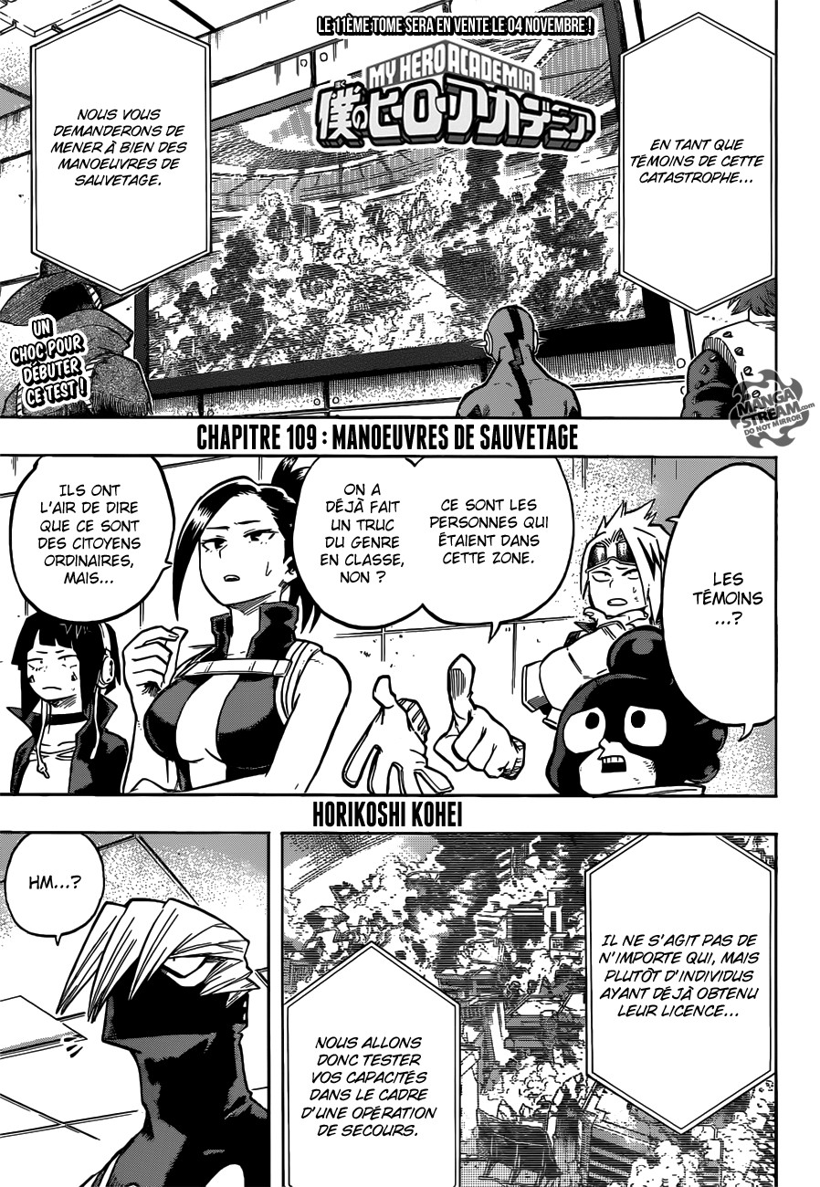 My Hero Academia: Chapter chapitre-109 - Page 1