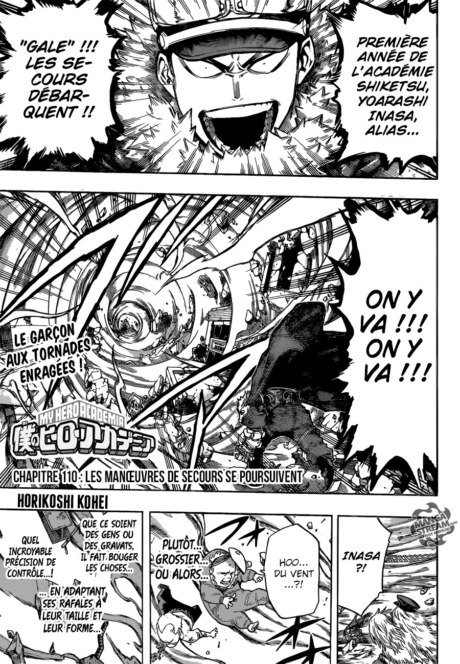 My Hero Academia: Chapter chapitre-110 - Page 1