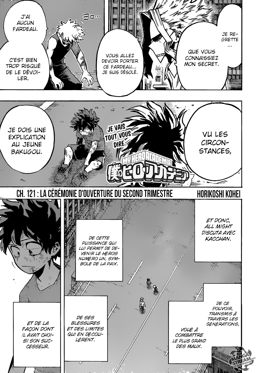 My Hero Academia: Chapter chapitre-121 - Page 1