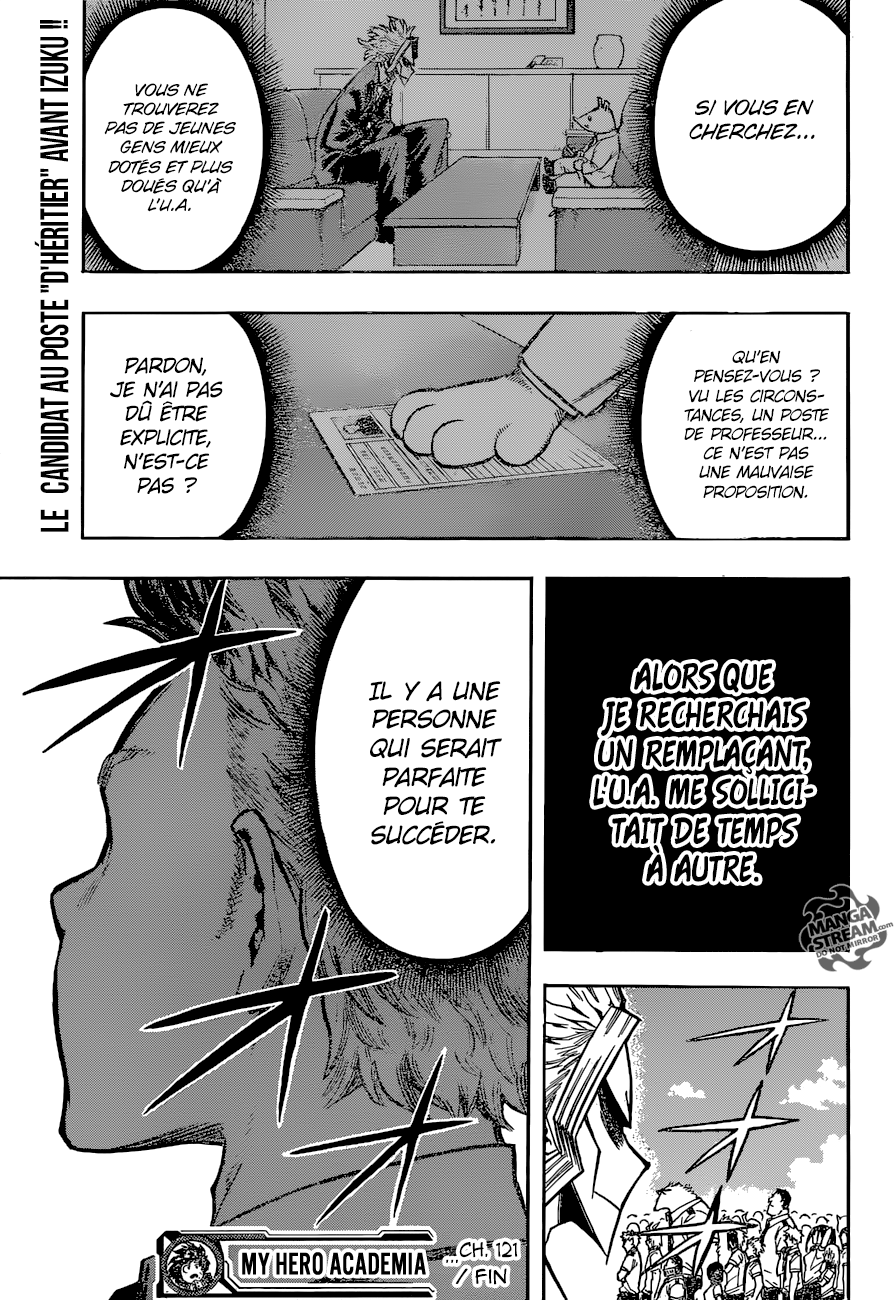 My Hero Academia: Chapter chapitre-121 - Page 17