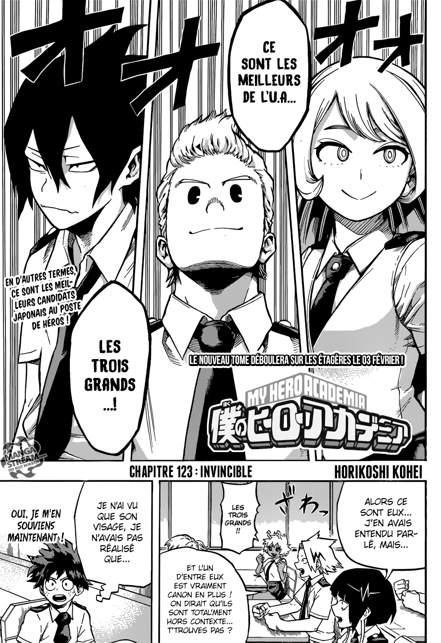 My Hero Academia: Chapter chapitre-123 - Page 1