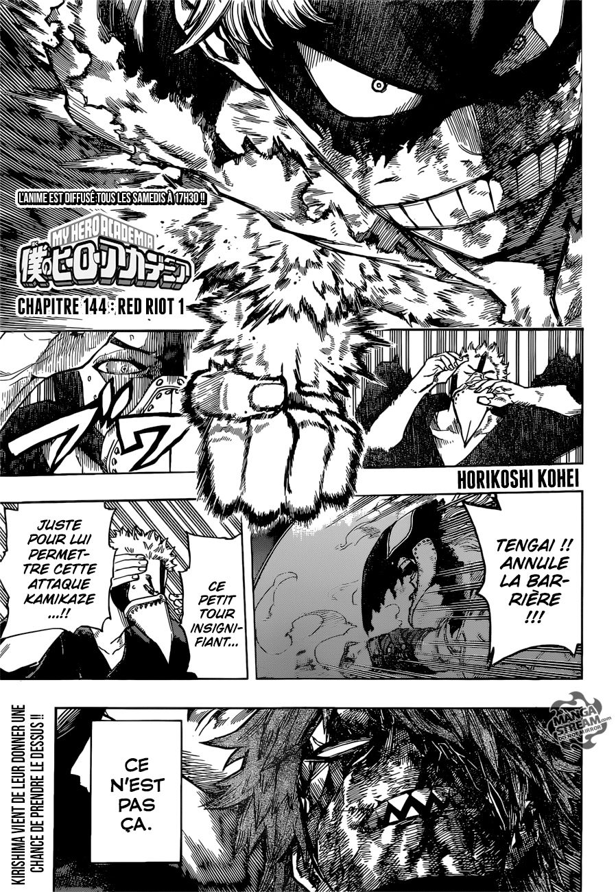 My Hero Academia: Chapter chapitre-144 - Page 1