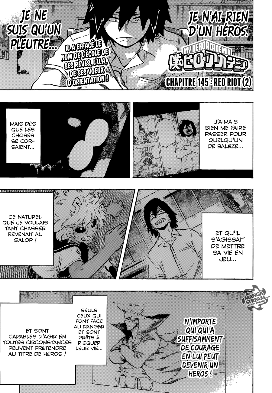 My Hero Academia: Chapter chapitre-145 - Page 1