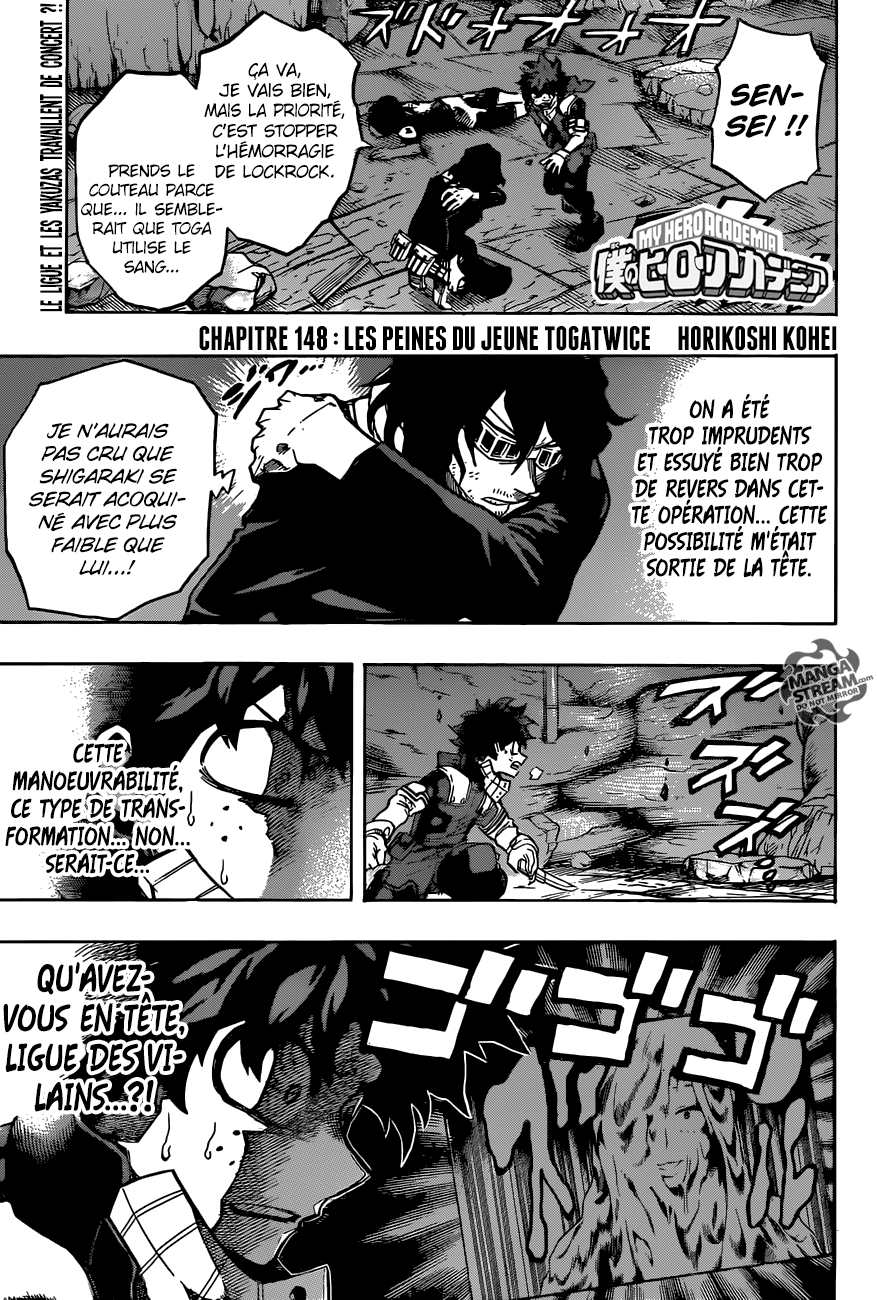 My Hero Academia: Chapter chapitre-148 - Page 1