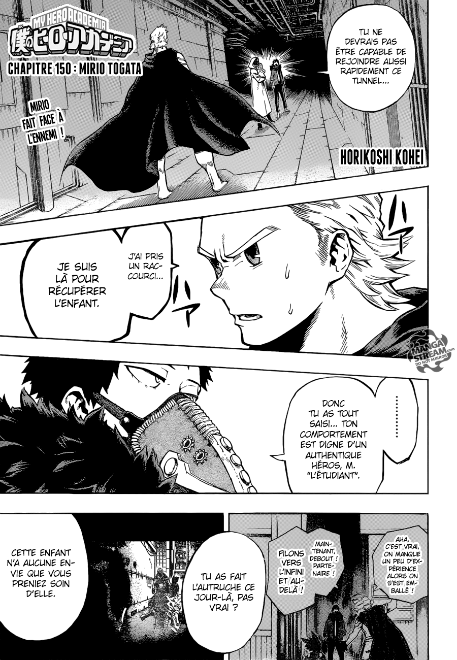 My Hero Academia: Chapter chapitre-150 - Page 1