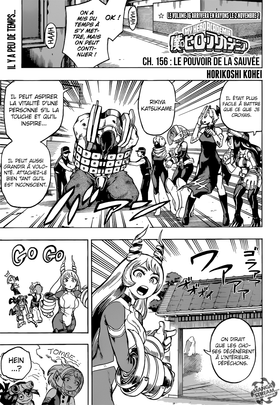 My Hero Academia: Chapter chapitre-156 - Page 1