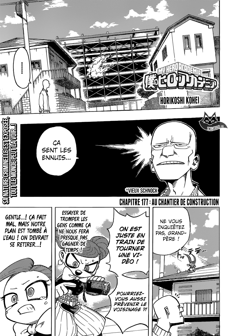 My Hero Academia: Chapter chapitre-177 - Page 1