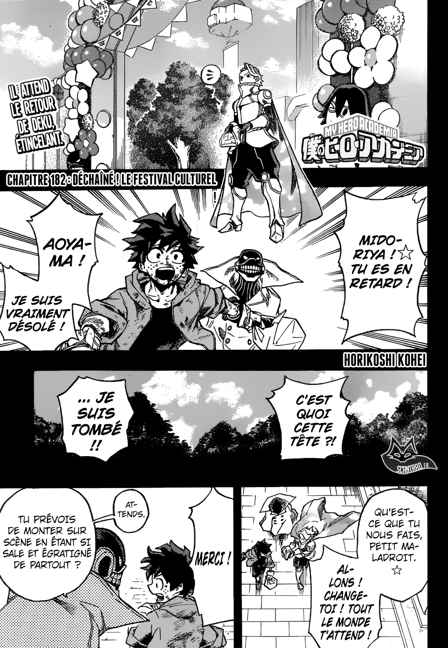 My Hero Academia: Chapter chapitre-182 - Page 1