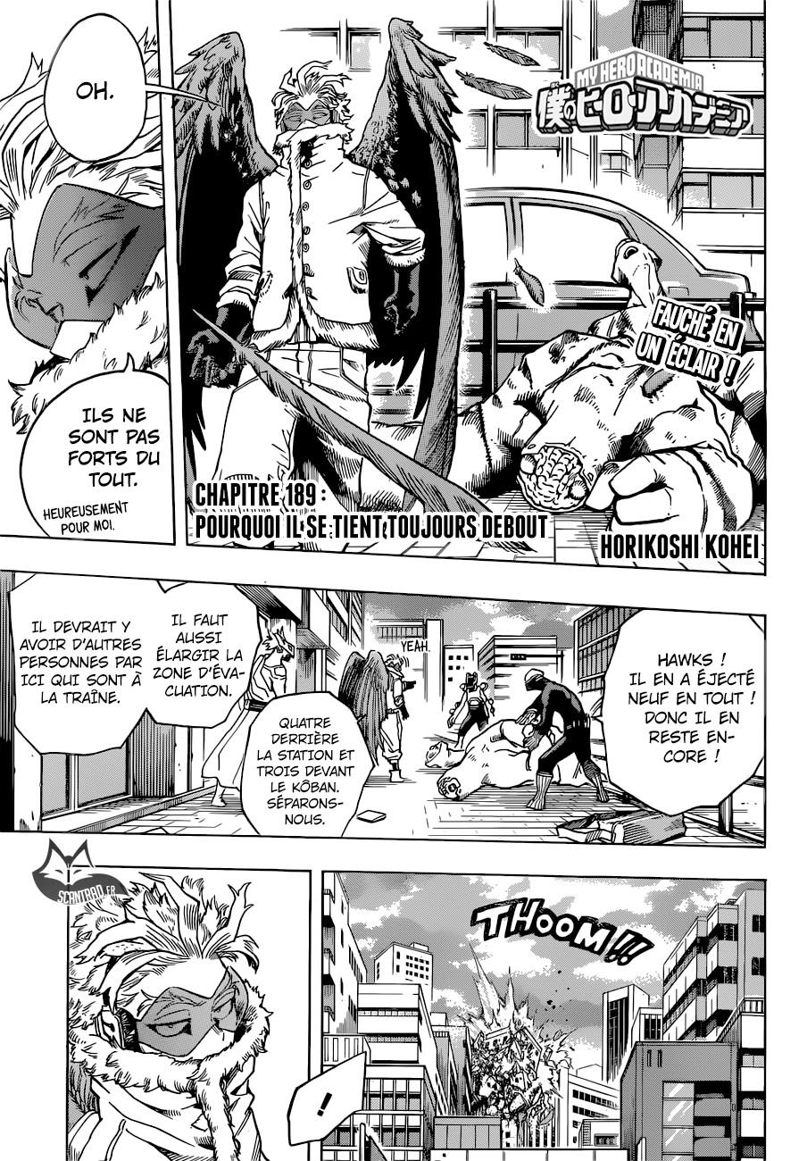 My Hero Academia: Chapter chapitre-189 - Page 1