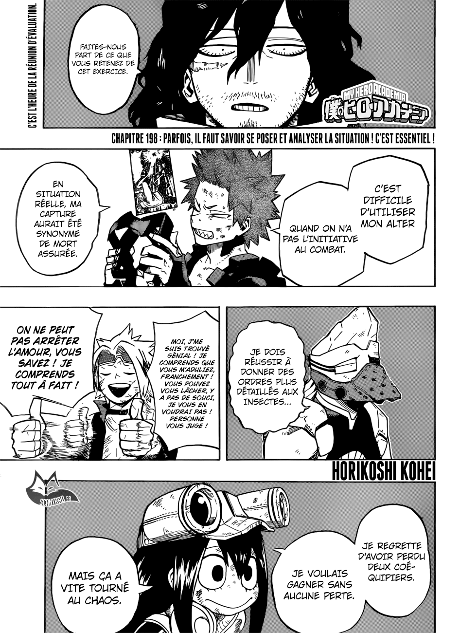 My Hero Academia: Chapter chapitre-198 - Page 1