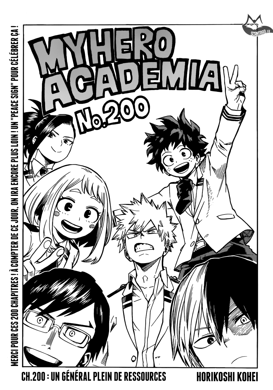 My Hero Academia: Chapter chapitre-200 - Page 1