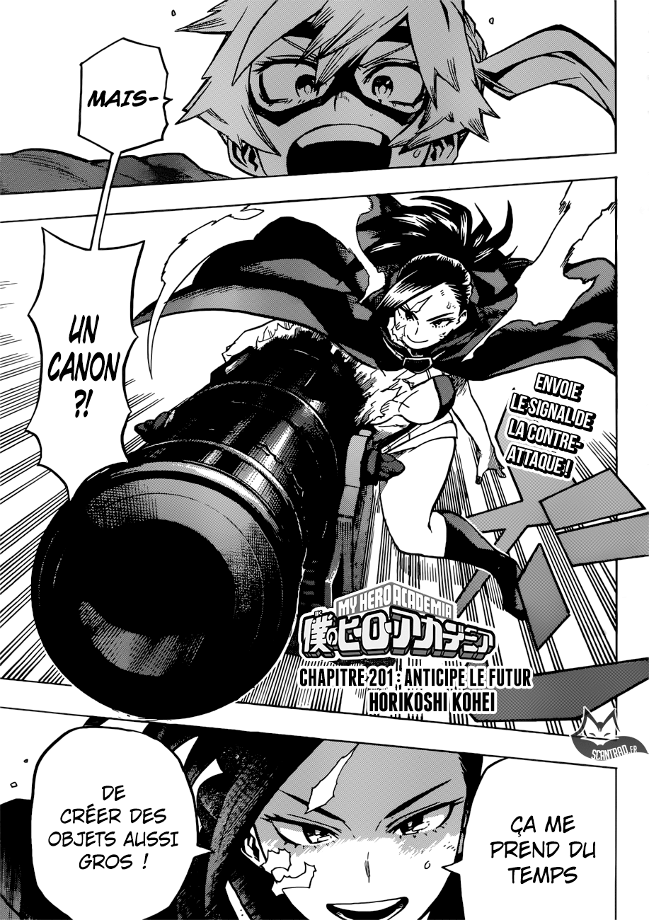 My Hero Academia: Chapter chapitre-201 - Page 1