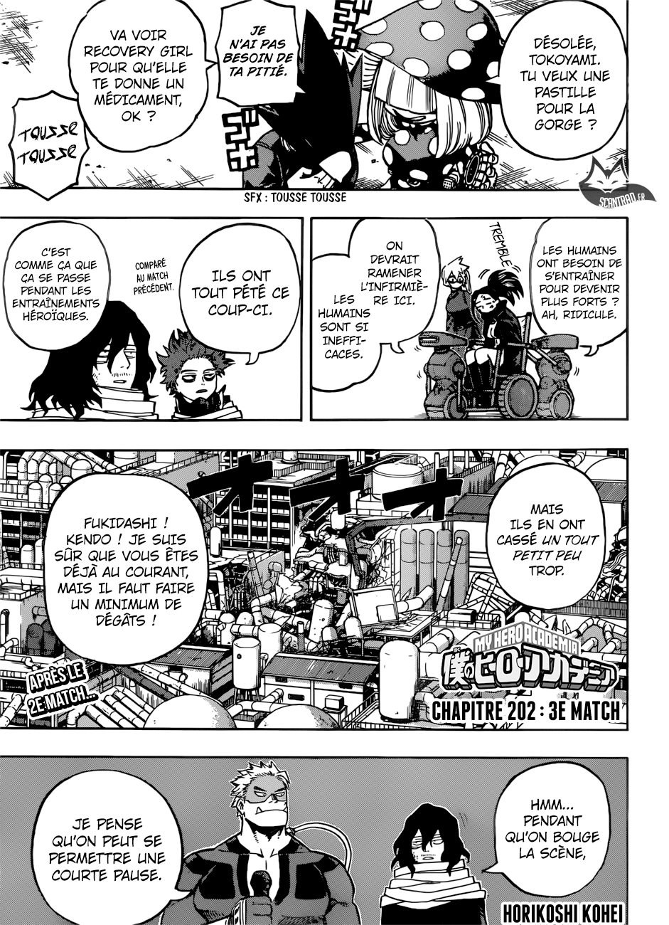 My Hero Academia: Chapter chapitre-202 - Page 1