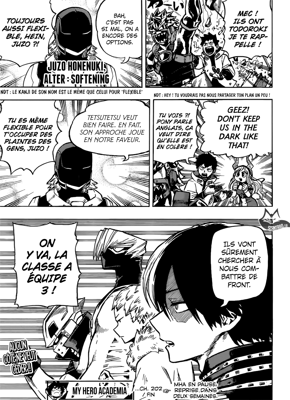 My Hero Academia: Chapter chapitre-202 - Page 11