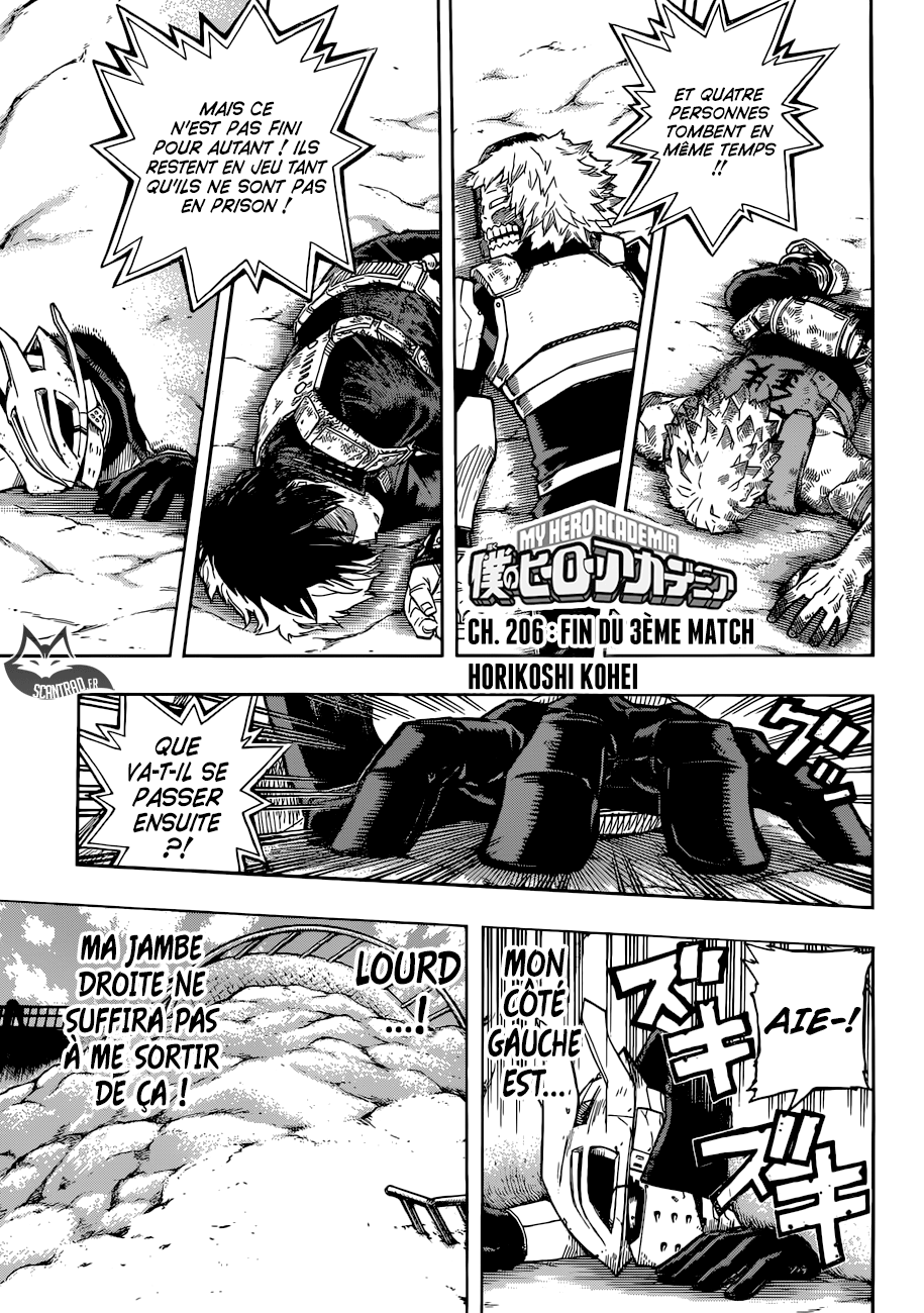 My Hero Academia: Chapter chapitre-206 - Page 1
