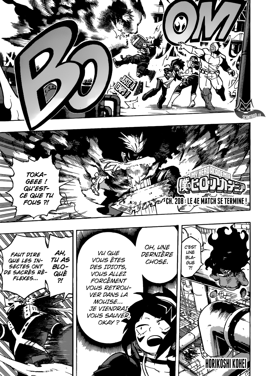 My Hero Academia: Chapter chapitre-208 - Page 1