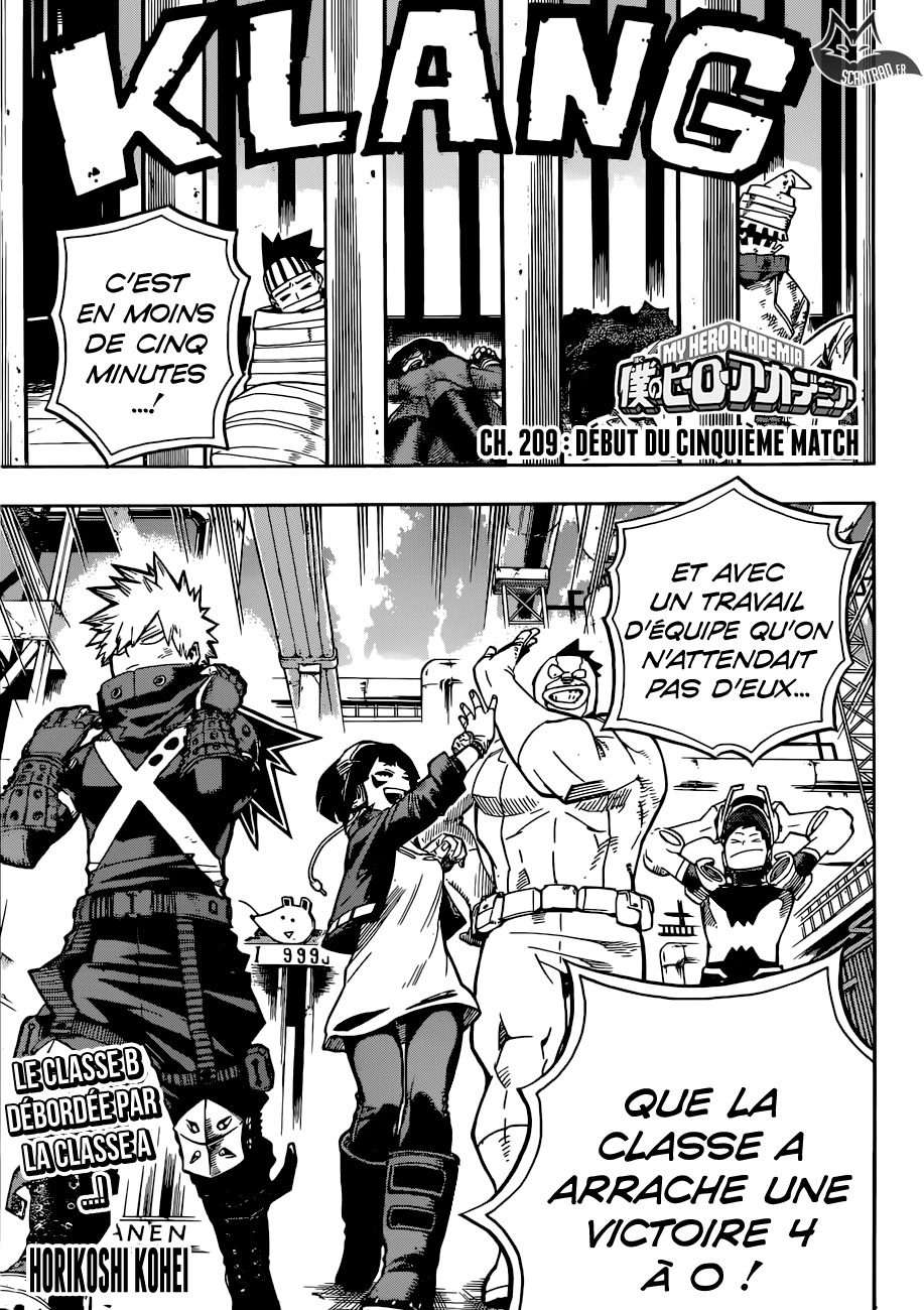 My Hero Academia: Chapter chapitre-209 - Page 1