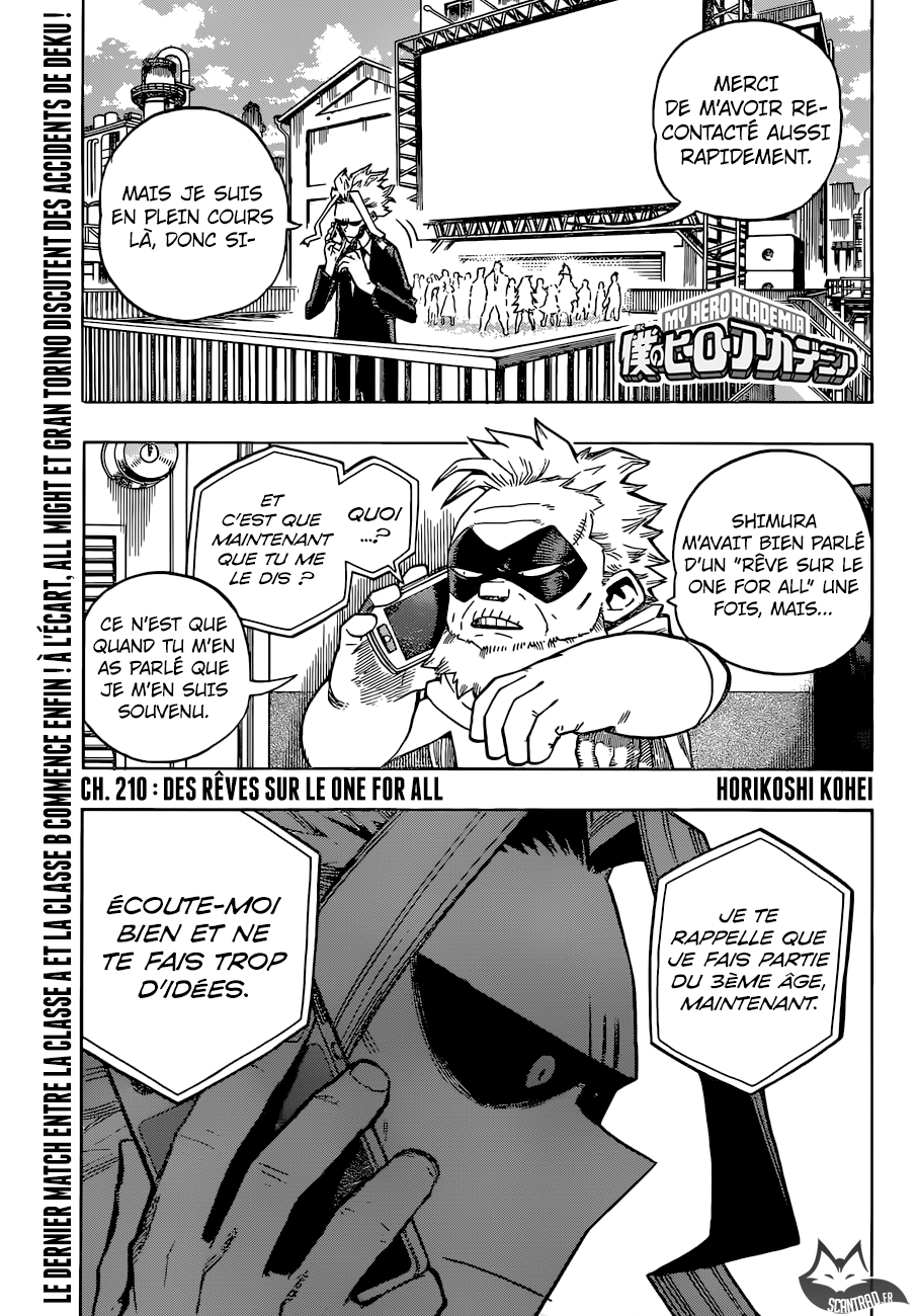 My Hero Academia: Chapter chapitre-210 - Page 1