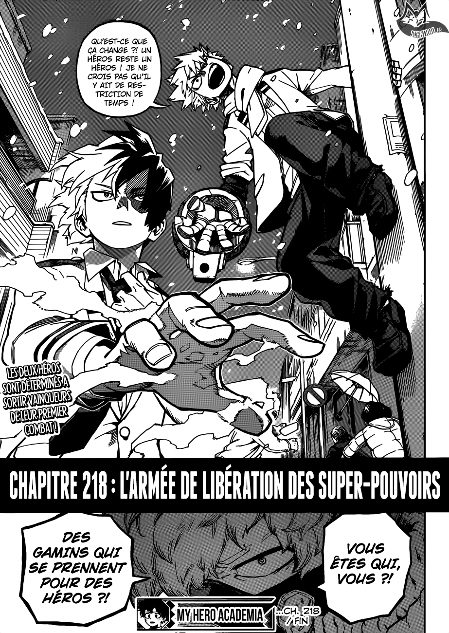 My Hero Academia: Chapter chapitre-218 - Page 15