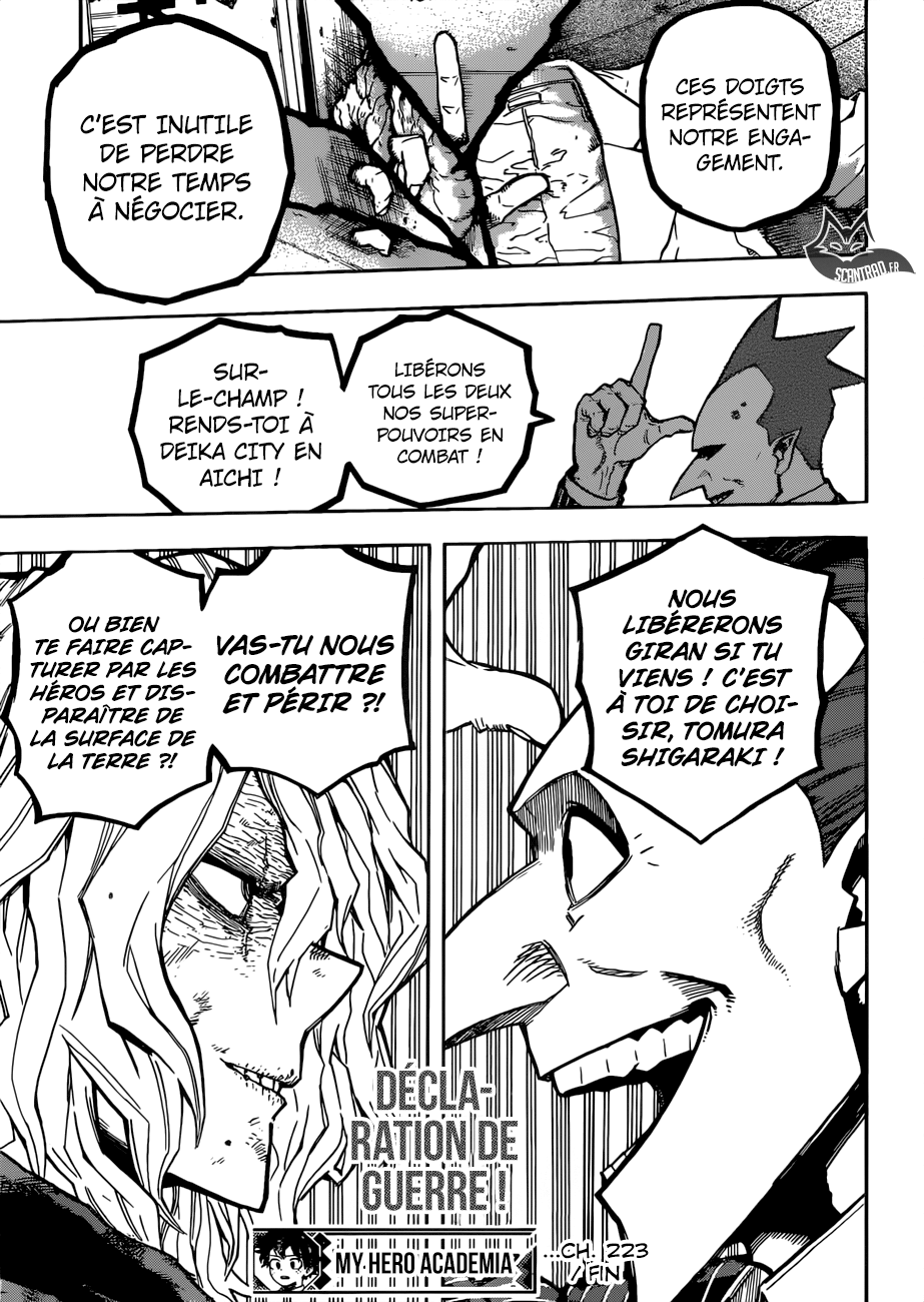 My Hero Academia: Chapter chapitre-223 - Page 14