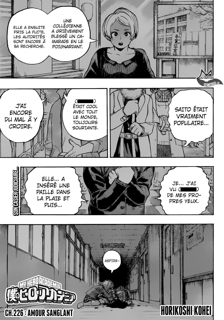 My Hero Academia: Chapter chapitre-226 - Page 1