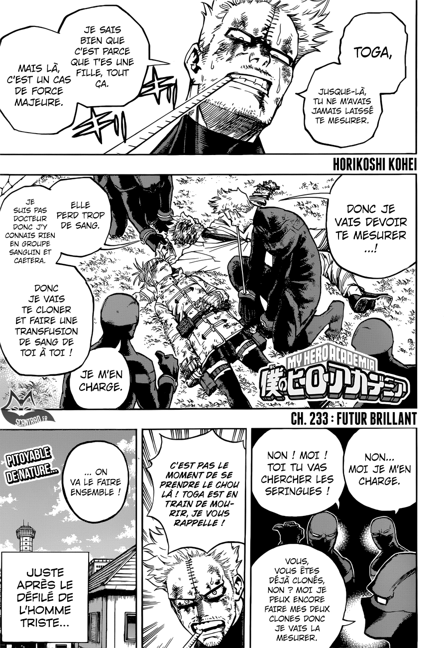 My Hero Academia: Chapter chapitre-233 - Page 1