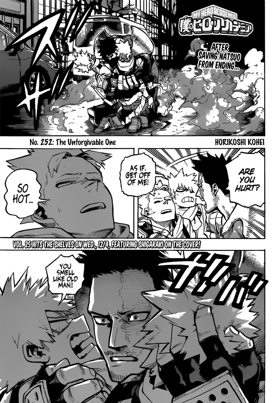 My Hero Academia: Chapter chapitre-252 - Page 1