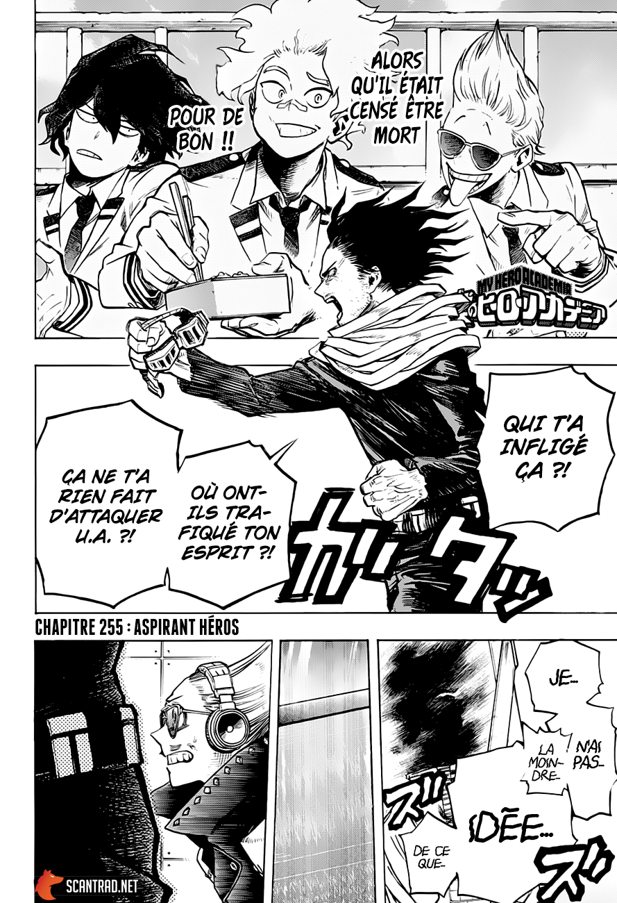 My Hero Academia: Chapter chapitre-255 - Page 2