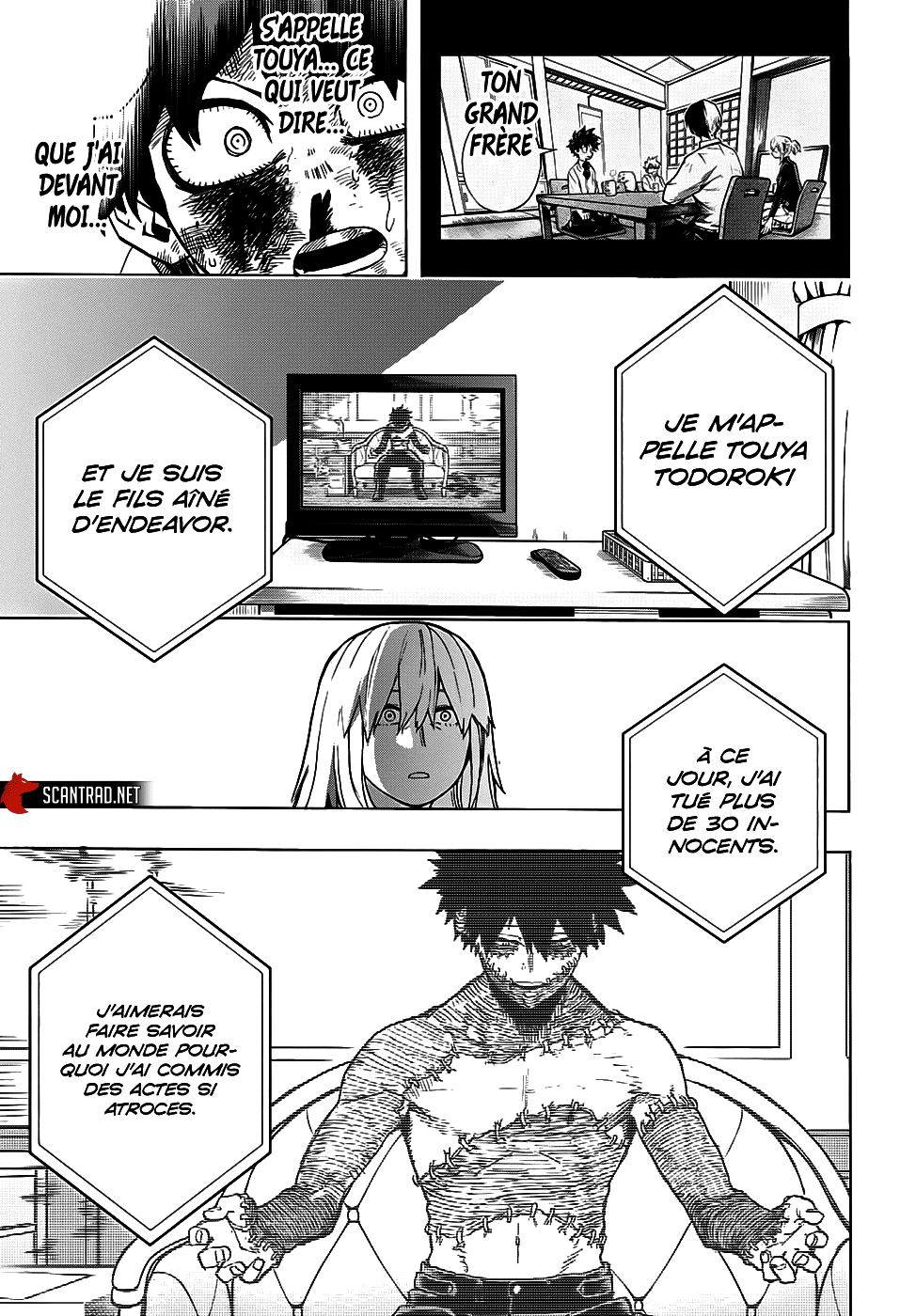 Scan My Hero Academia Chapitre 290 : La danse de Dabi (V2) - Page 10 ...