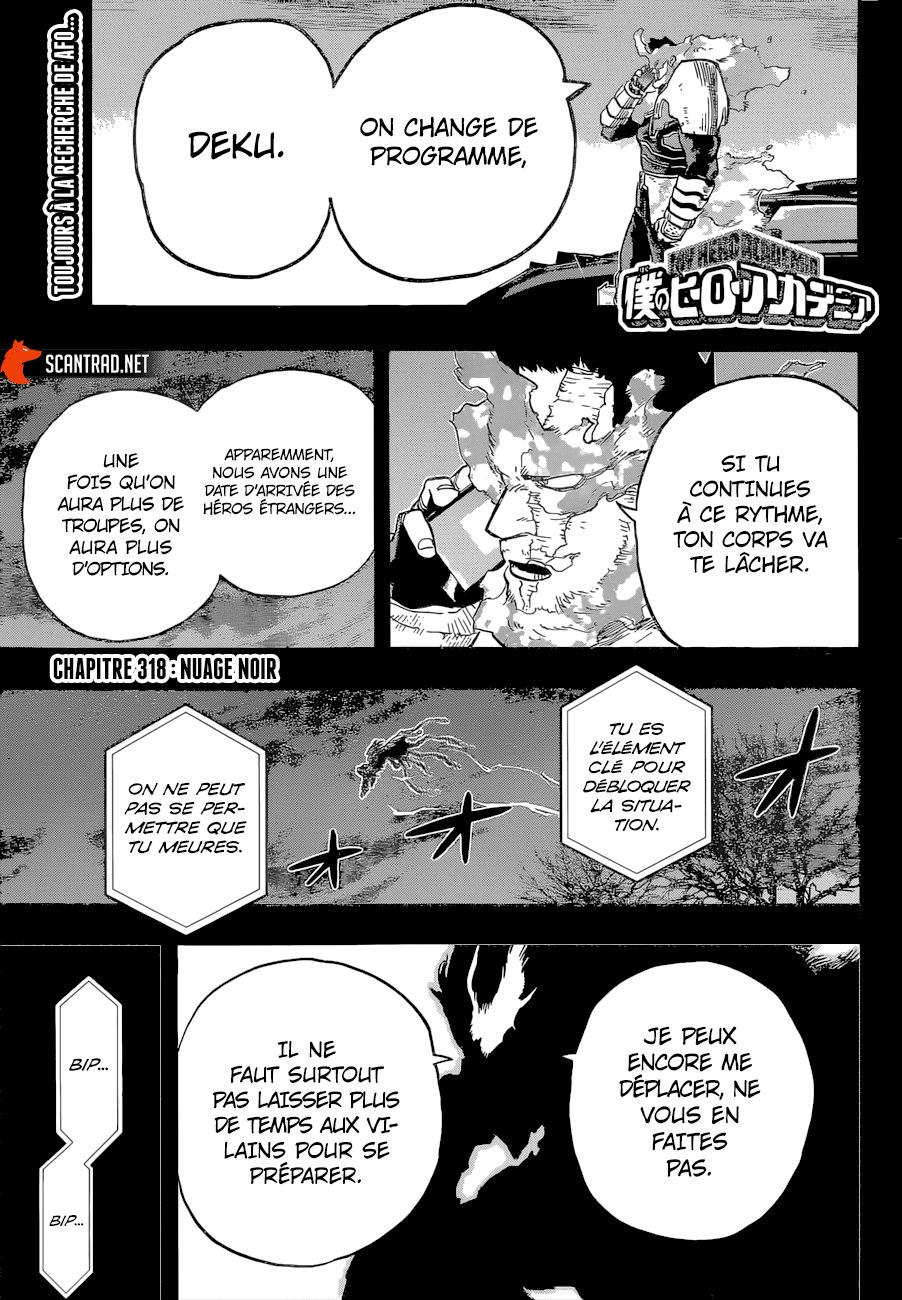 My Hero Academia: Chapter chapitre-318 - Page 1