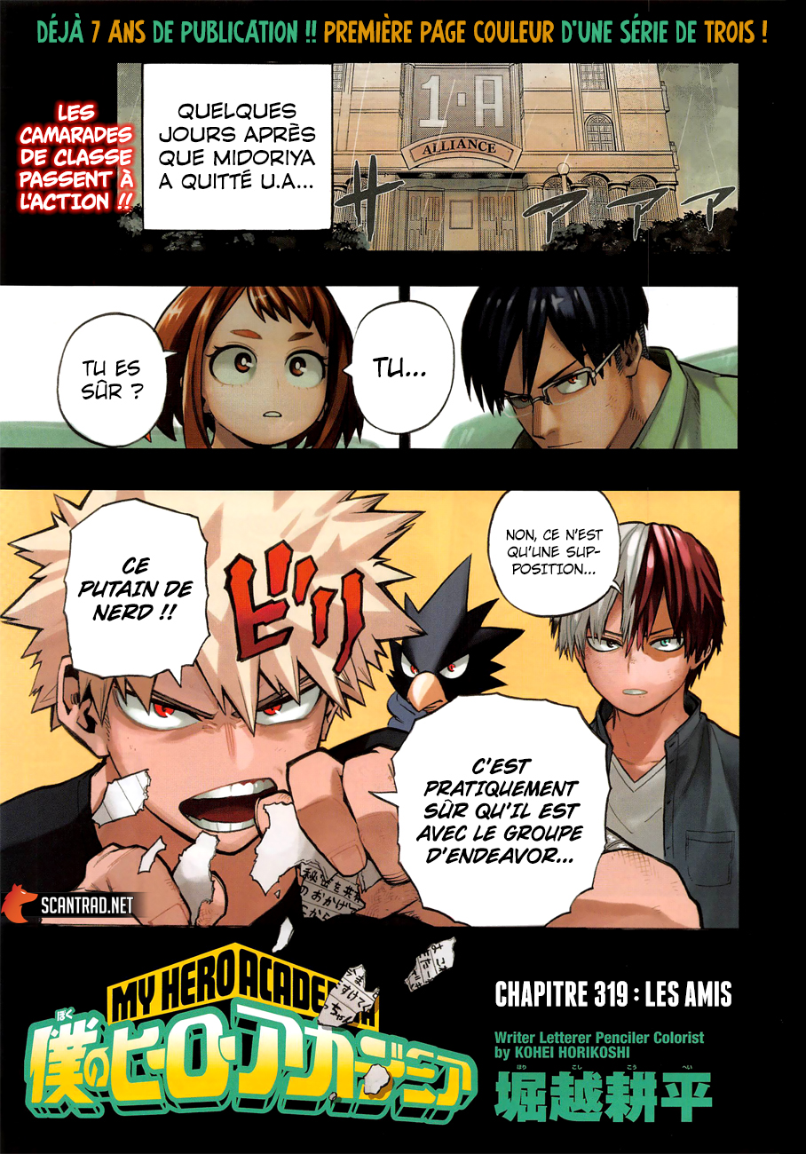My Hero Academia: Chapter chapitre-319 - Page 1
