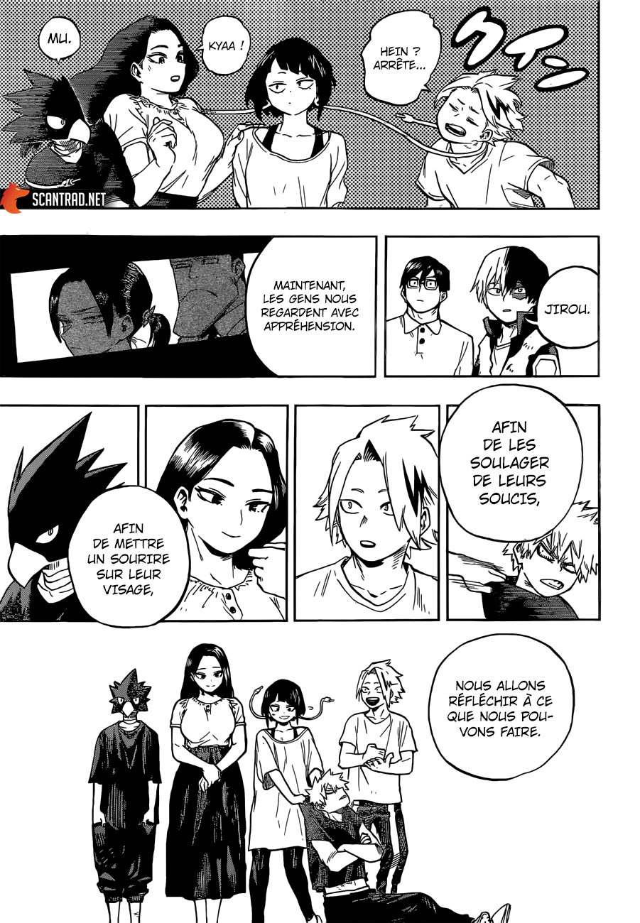 Scan My Hero Academia Chapitre 327 : Rest !!! - Page 11 sur ScanVF.Net
