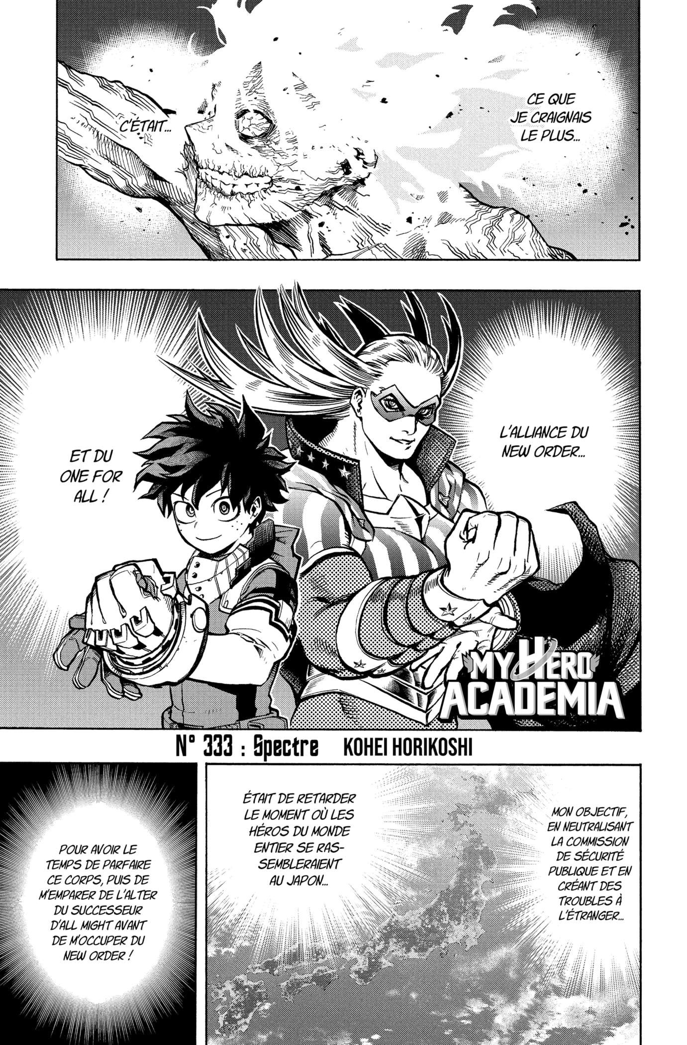 My Hero Academia: Chapter chapitre-333 - Page 1