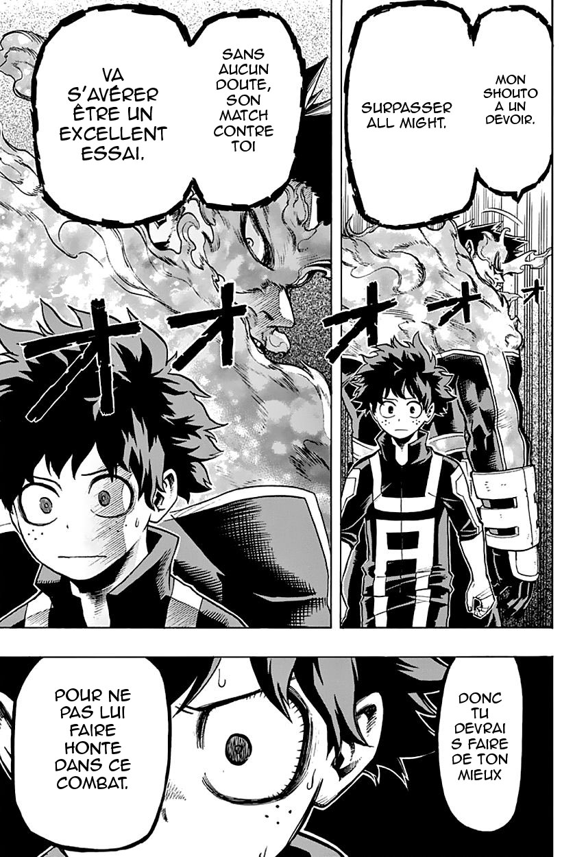 Scan My Hero Academia Chapitre 37 : Midoriya & Endeavor - Page 14 sur