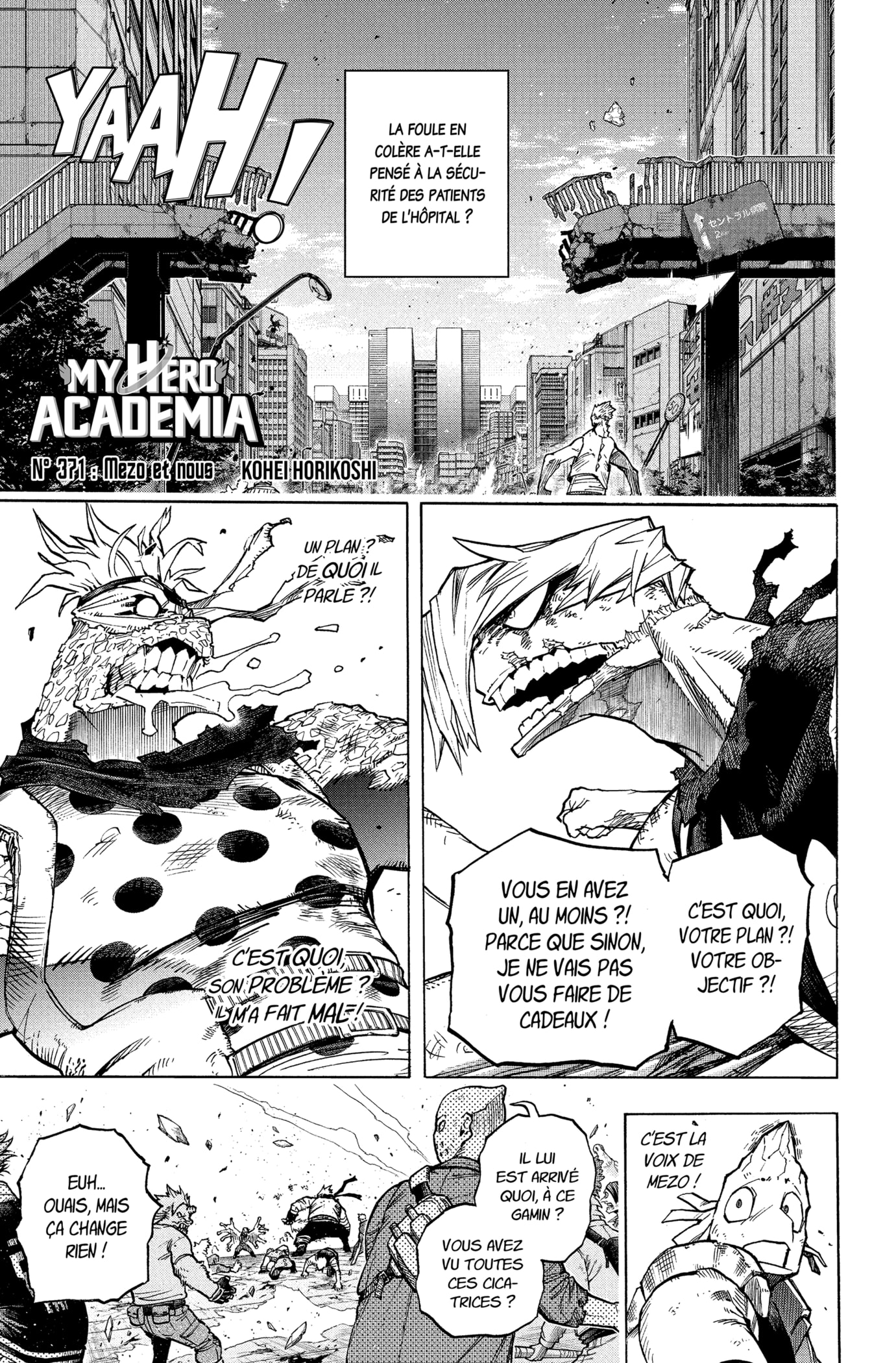 My Hero Academia: Chapter chapitre-371 - Page 1