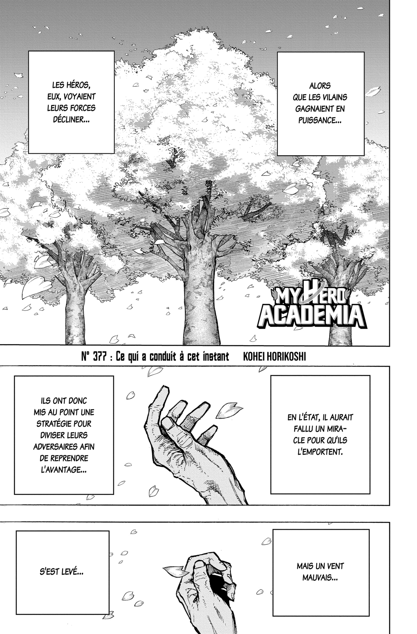 My Hero Academia: Chapter chapitre-377 - Page 1