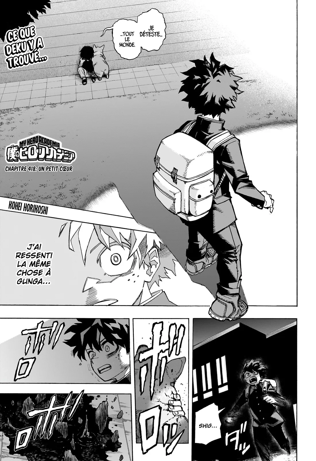 My Hero Academia: Chapter chapitre-418 - Page 1
