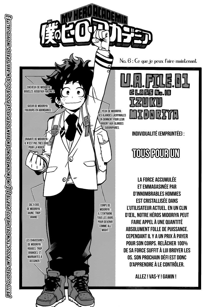 My Hero Academia: Chapter chapitre-6 - Page 1