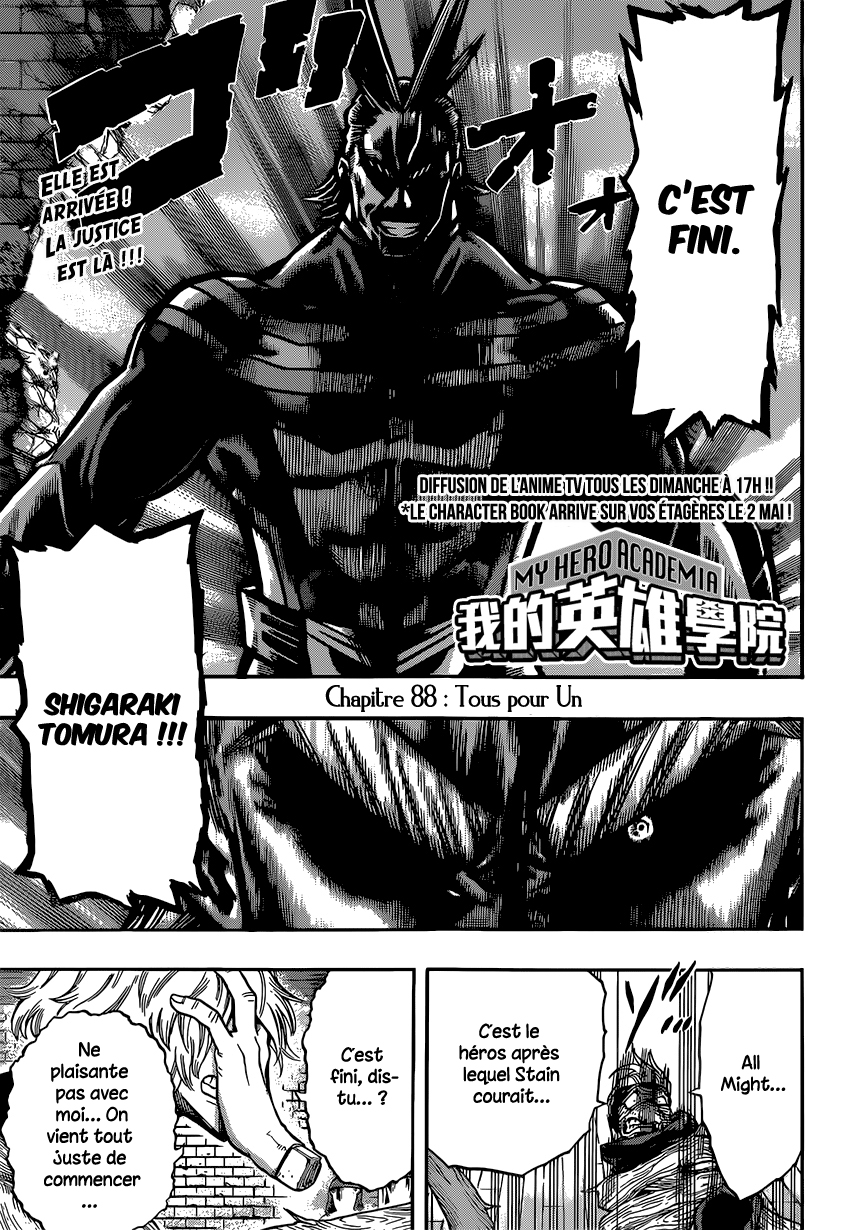 My Hero Academia: Chapter chapitre-88 - Page 1