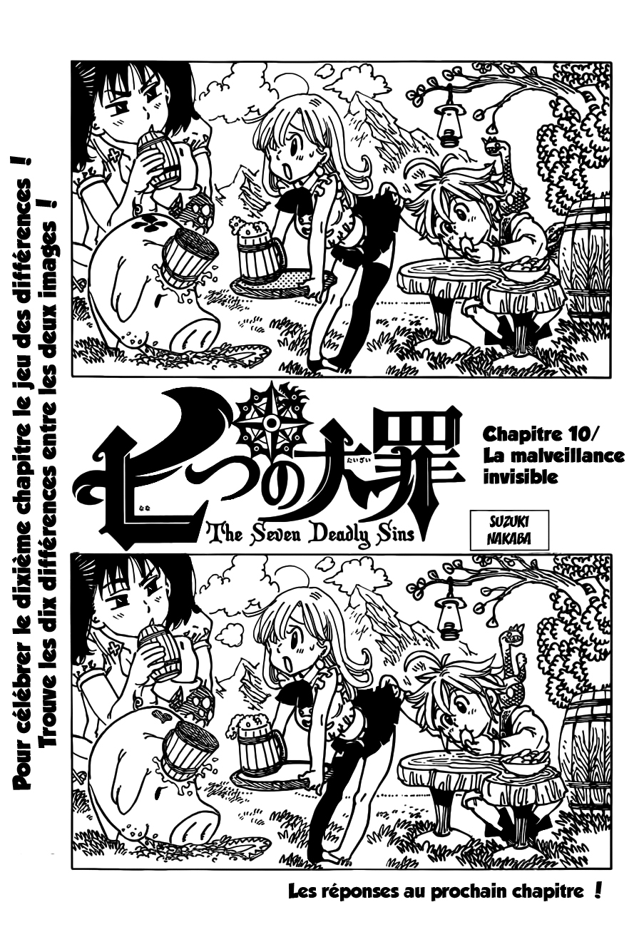 Nanatsu no Taizai: Chapter chapitre-10 - Page 1