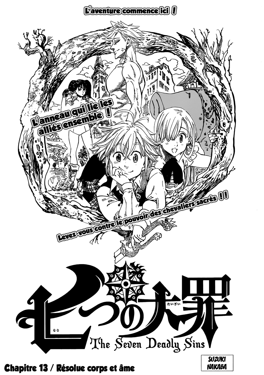 Nanatsu no Taizai: Chapter chapitre-13 - Page 1