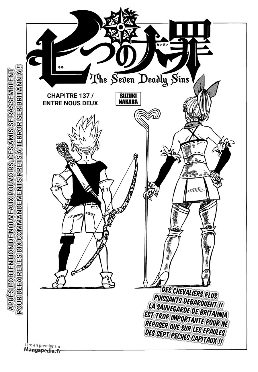 Nanatsu no Taizai: Chapter chapitre-137 - Page 1