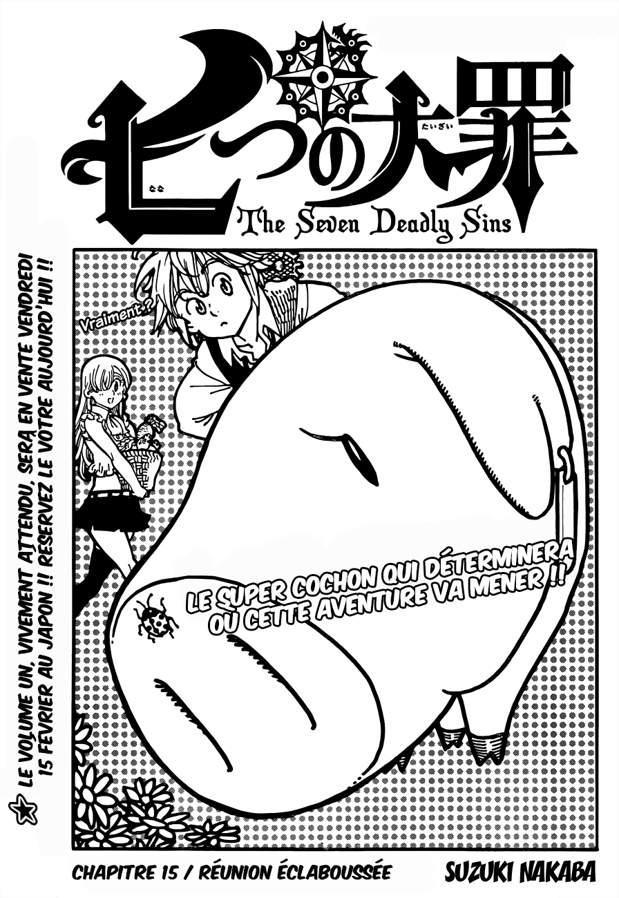 Nanatsu no Taizai: Chapter chapitre-15 - Page 1