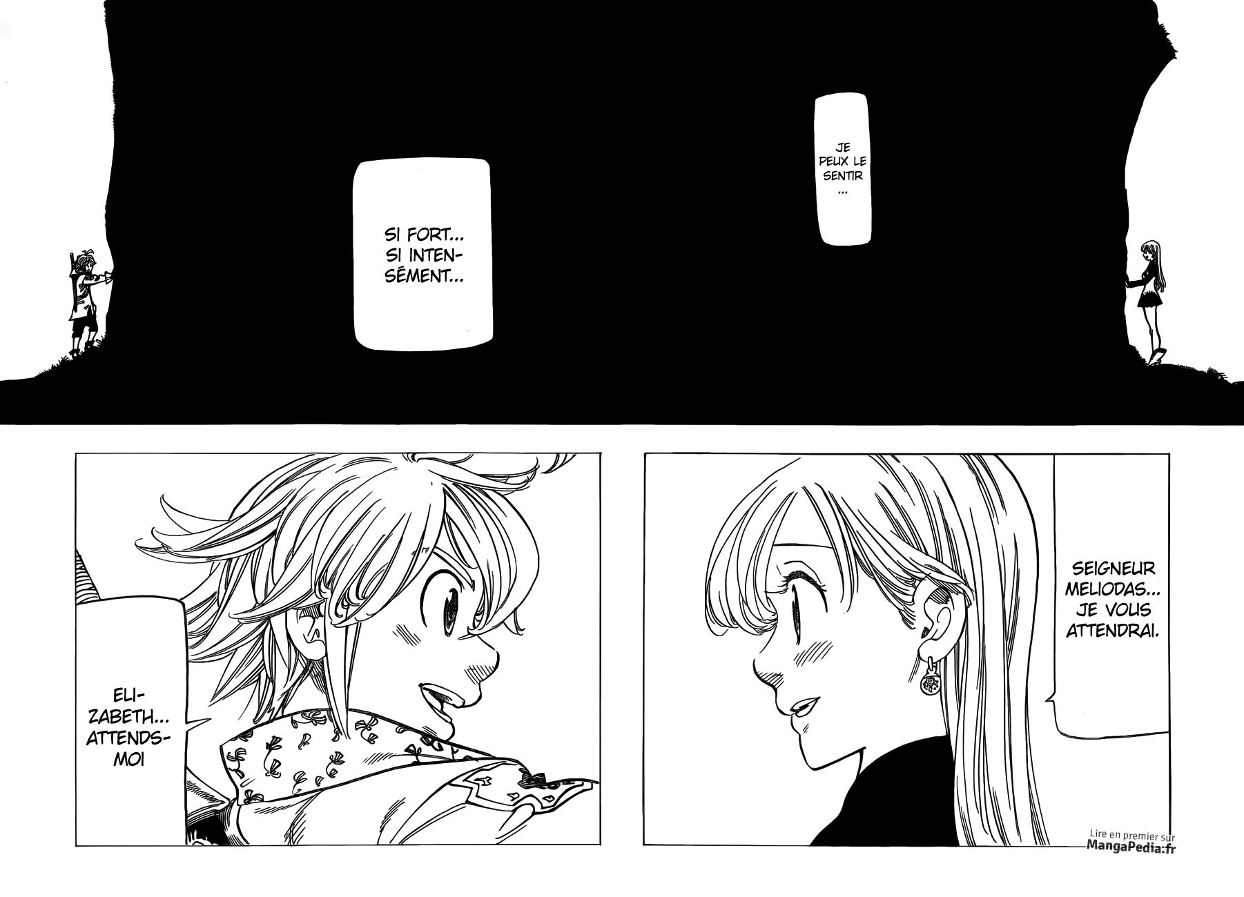 Scan Nanatsu no Taizai Chapitre 159 : Pas besoin de parler - Page 7 sur