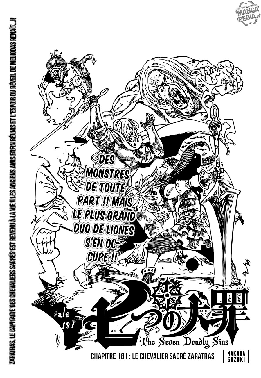 Nanatsu no Taizai: Chapter chapitre-181 - Page 1