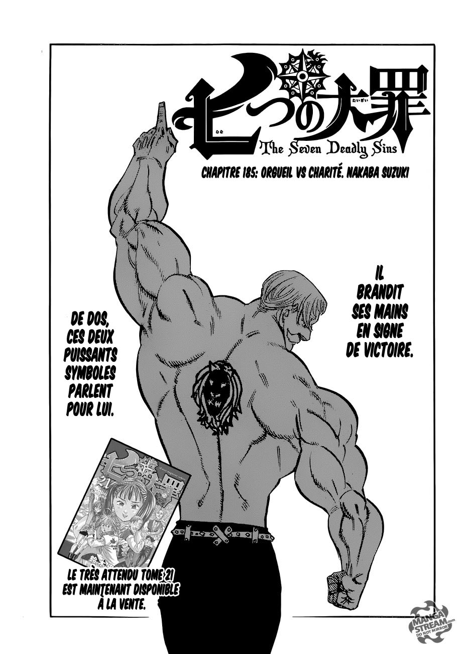 Nanatsu no Taizai: Chapter chapitre-185 - Page 1