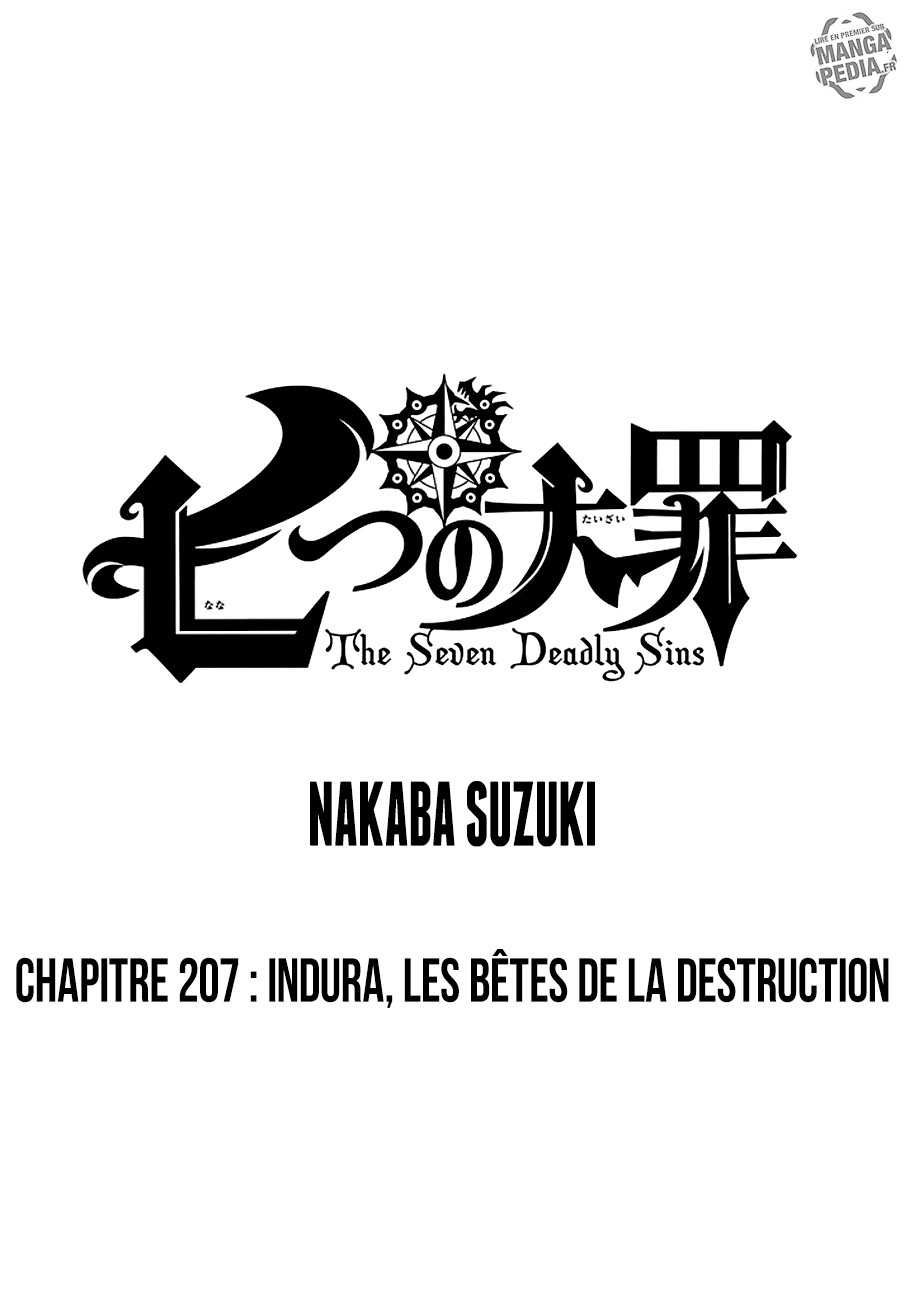 Nanatsu no Taizai: Chapter chapitre-207 - Page 1
