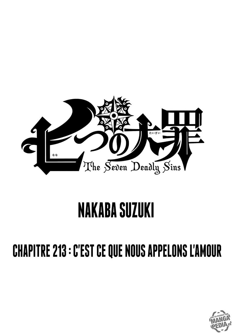 Nanatsu no Taizai: Chapter chapitre-213 - Page 1