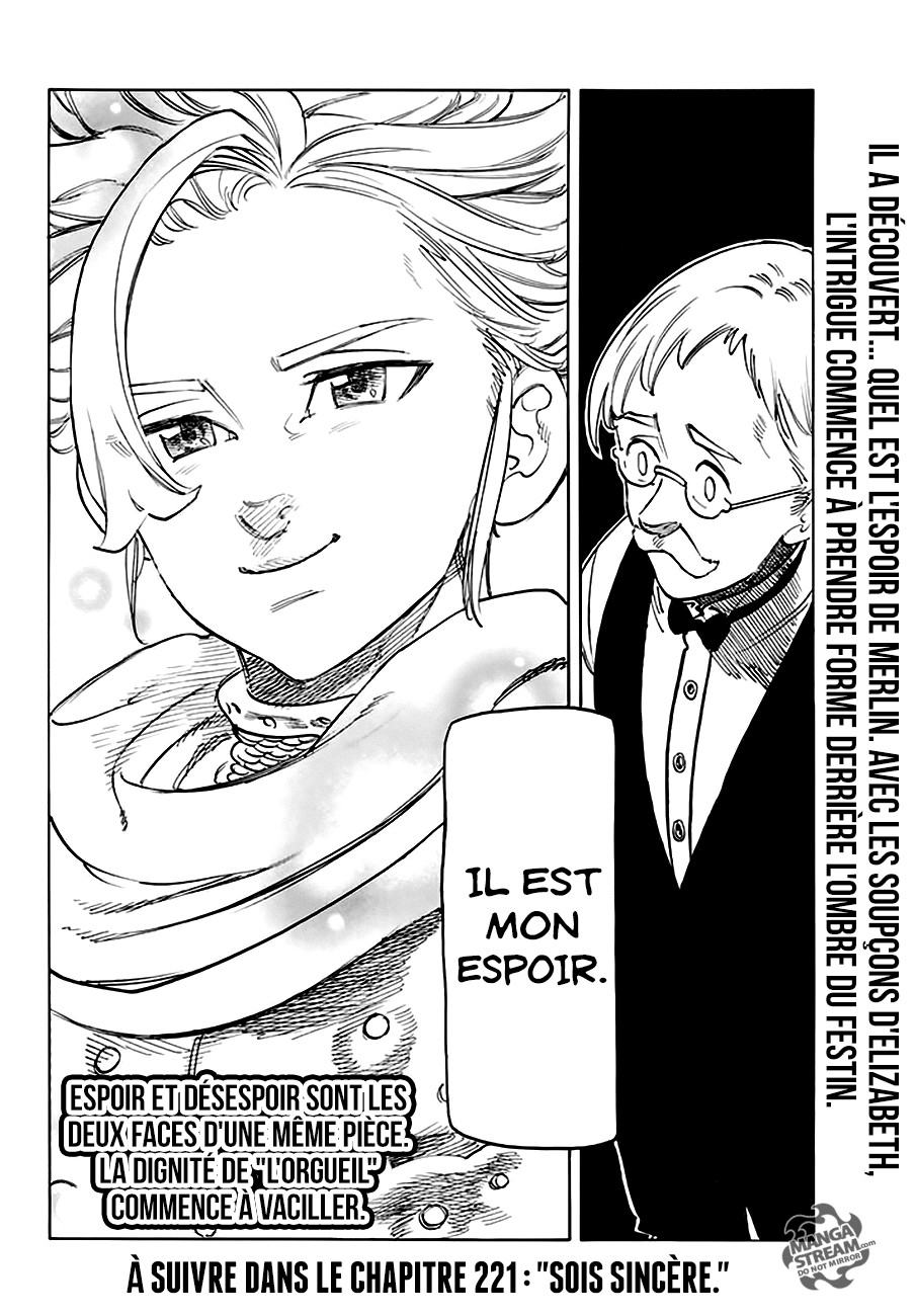 Nanatsu no Taizai: Chapter chapitre-220 - Page 19