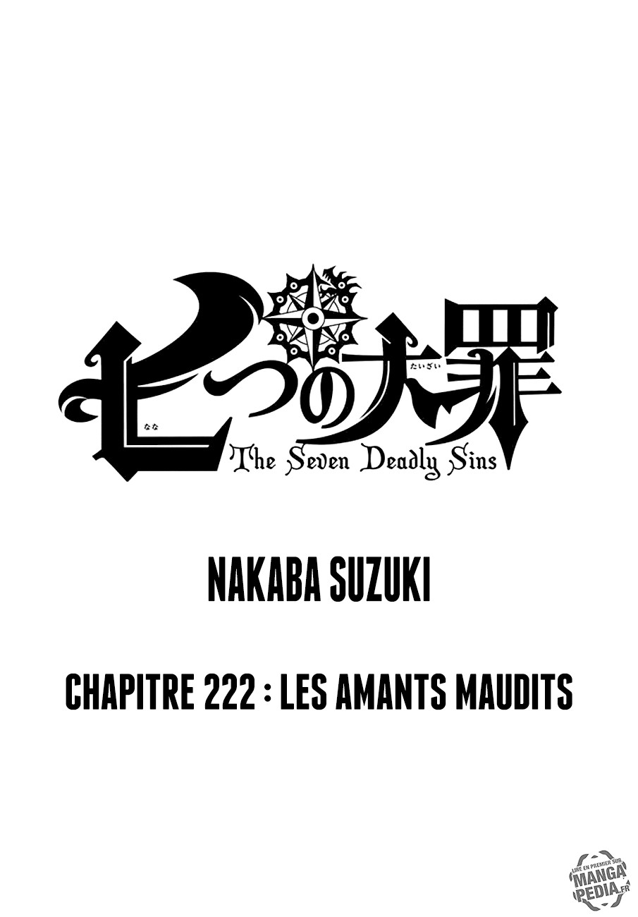 Nanatsu no Taizai: Chapter chapitre-222 - Page 1